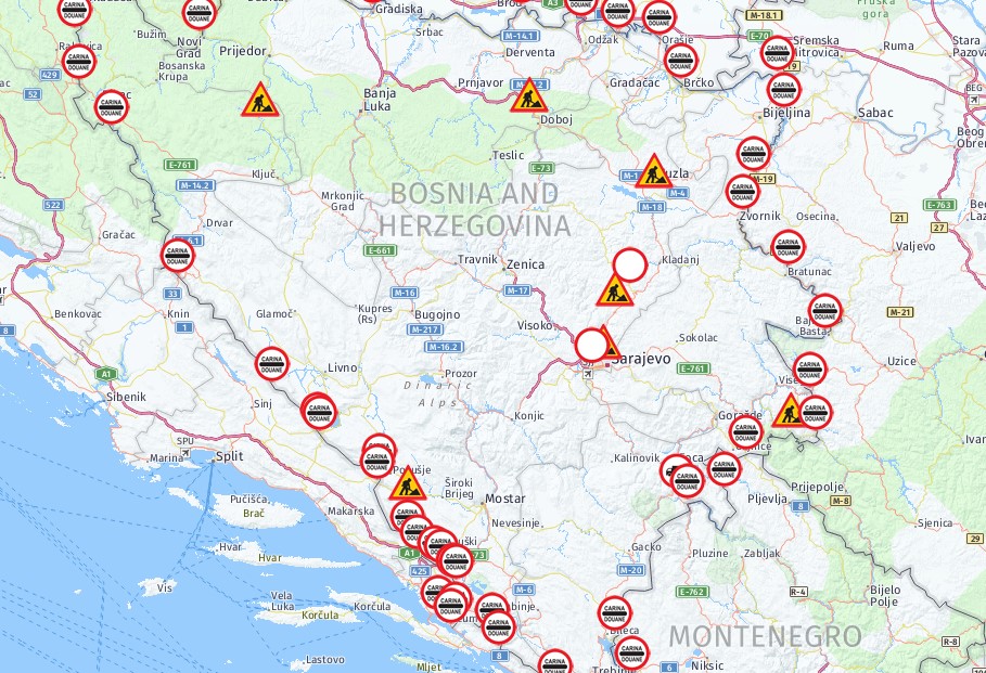 Na području Romanije i dalje je obustavljen saobraćaj za teretna vozila | RTV7