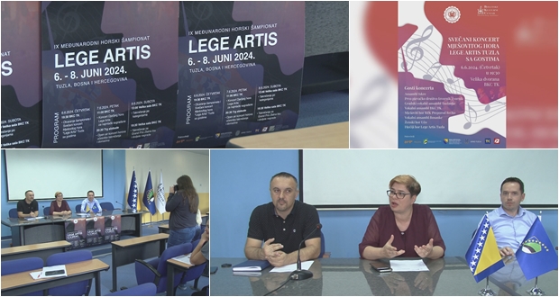 (Video) U Tuzli će od 6. do 8. juna biti održan Internacionalni horski šampionat „Lege Artis“ 2024. | RTV7