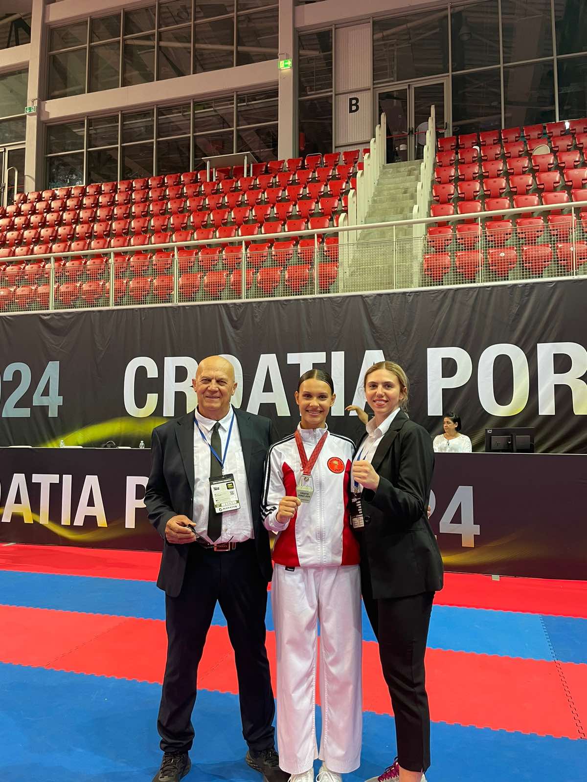 Šejla Aščić u Tuzlu donosi medalju sa WKF Svjetske karate Lige 1 za mlade | RTV7